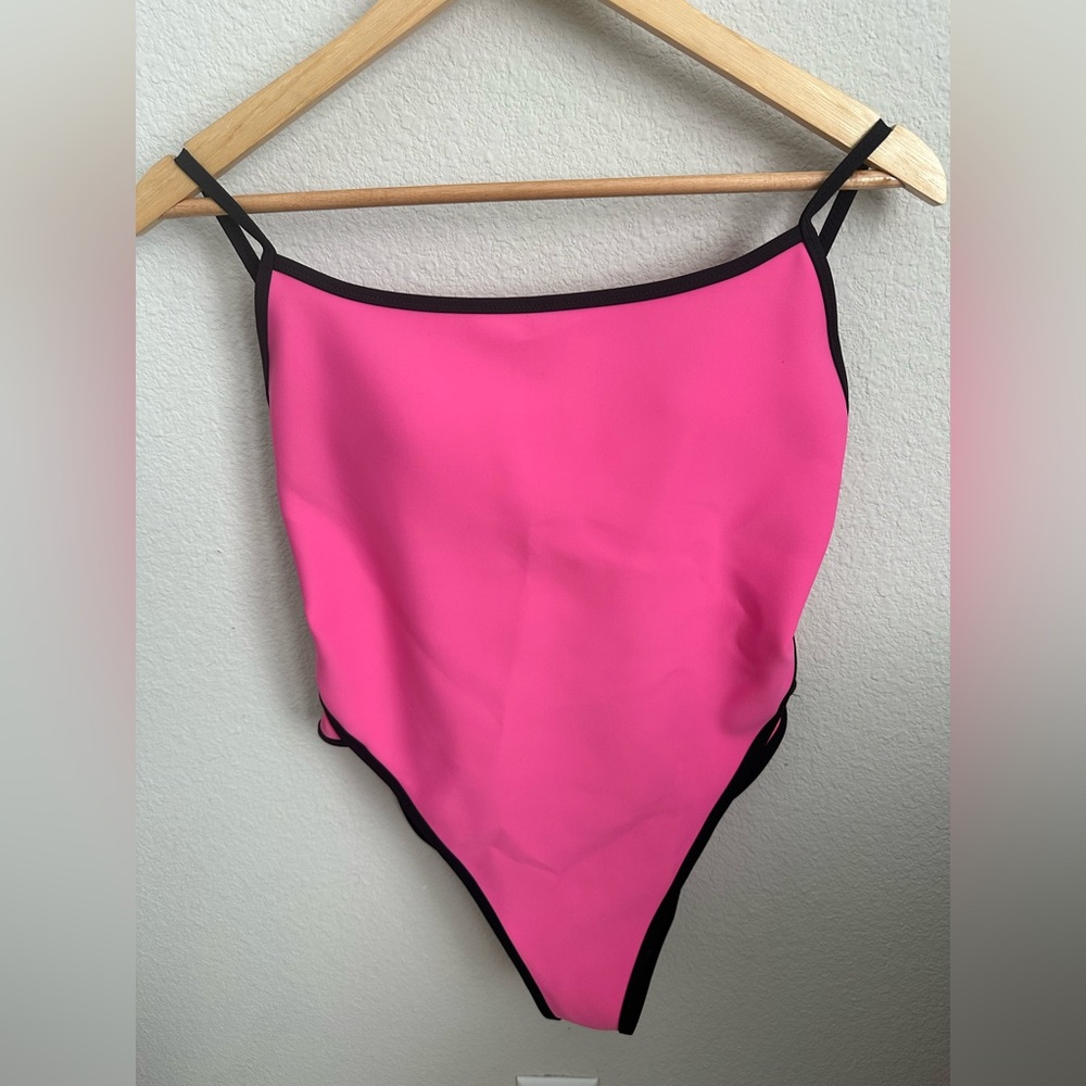 Victoria's Secret Swim Cheeky Bikini Bottom - Bright Pink